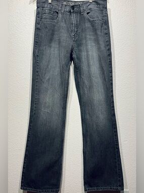 Bluenotes Straight-Bootcut “Walker” Jeans in Washed Black - Size 32x34 (Men’s)